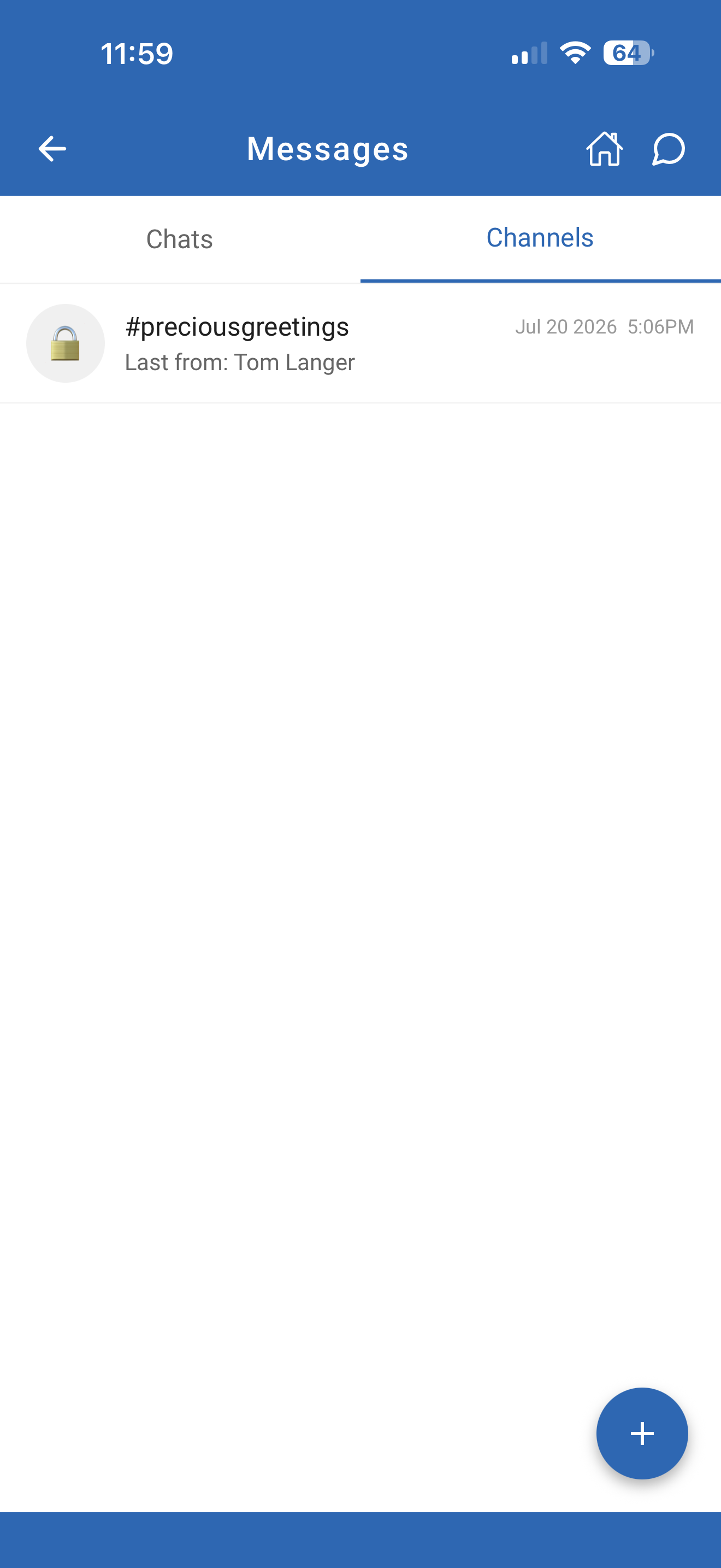 EMP Companion messaging channels