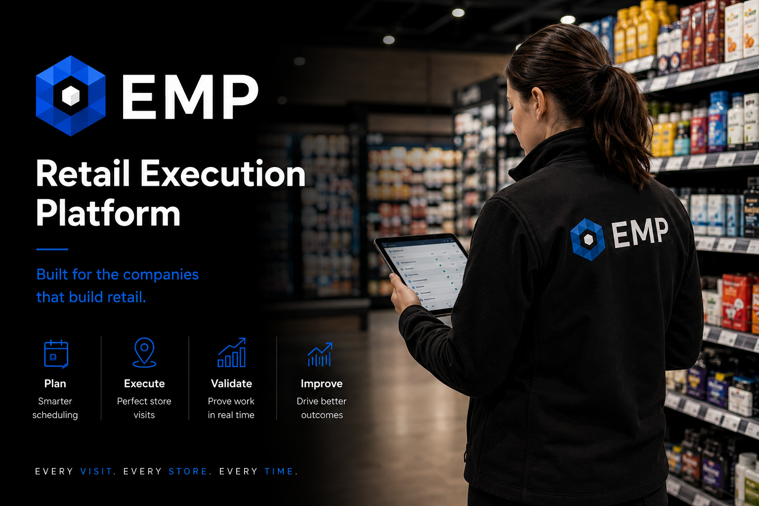 EMP enterprise retail execution dashboard