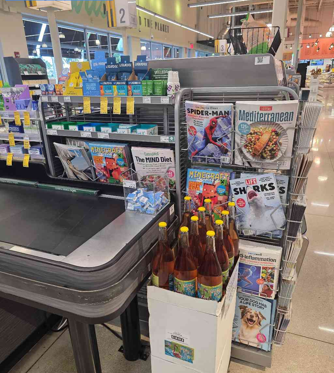 Retail fixture field photo captured before VisionAI analysis